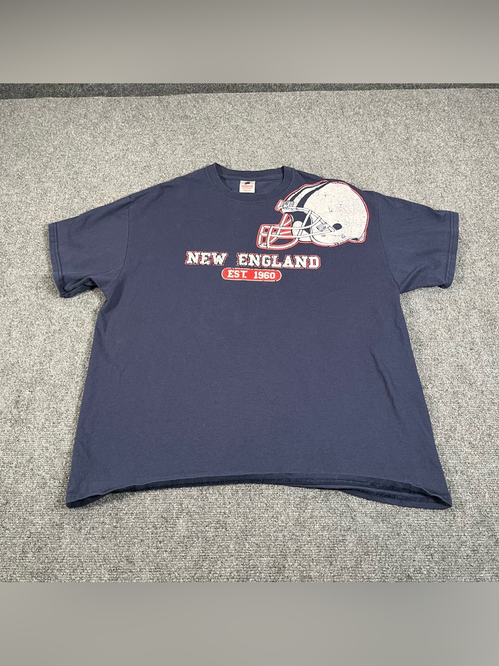 New England Patriots Shirt Mens XL Blue Billionaire Boys Club NFL Football Y2K